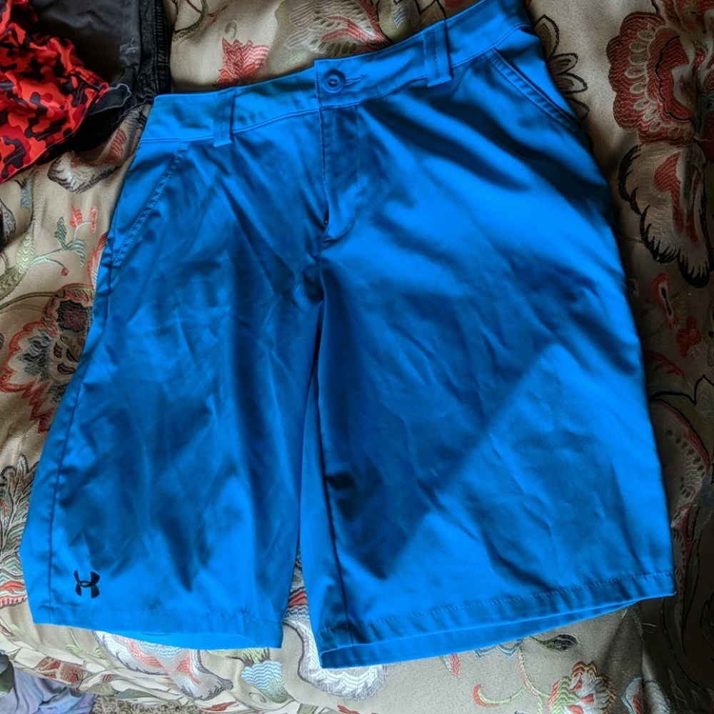 Under Armour Boys Shorts YL- 3 pair